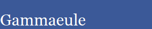 Gammaeule