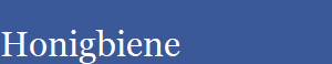 Honigbiene