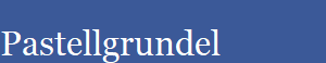 Pastellgrundel